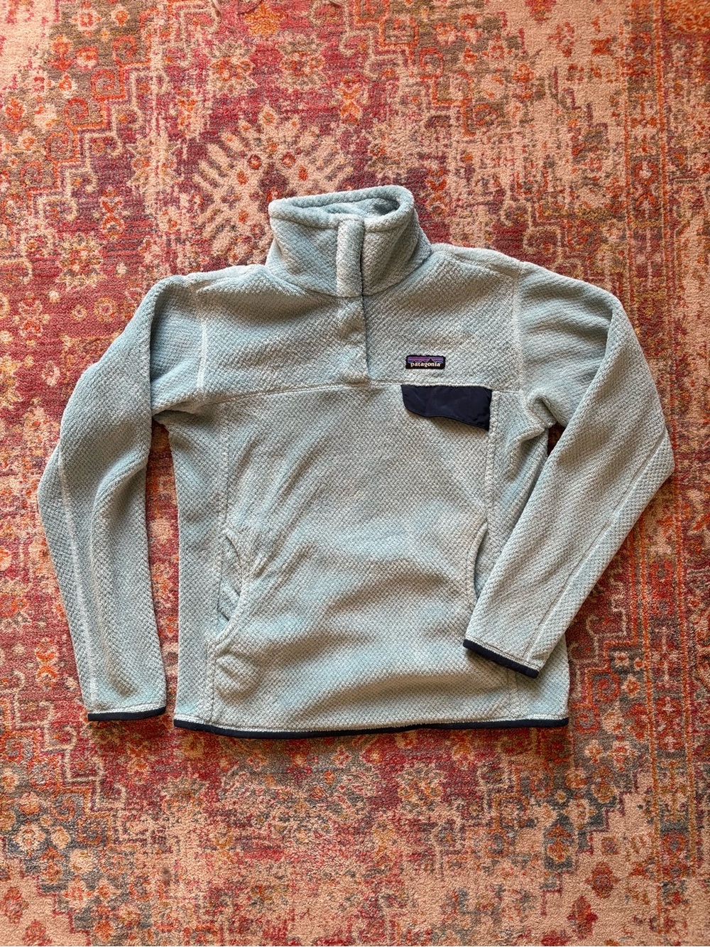 Patagonia re-tool snap quarter zip